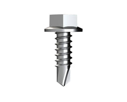 Bremick Screw Hex Head Metal B8 16mm - 100 Pack