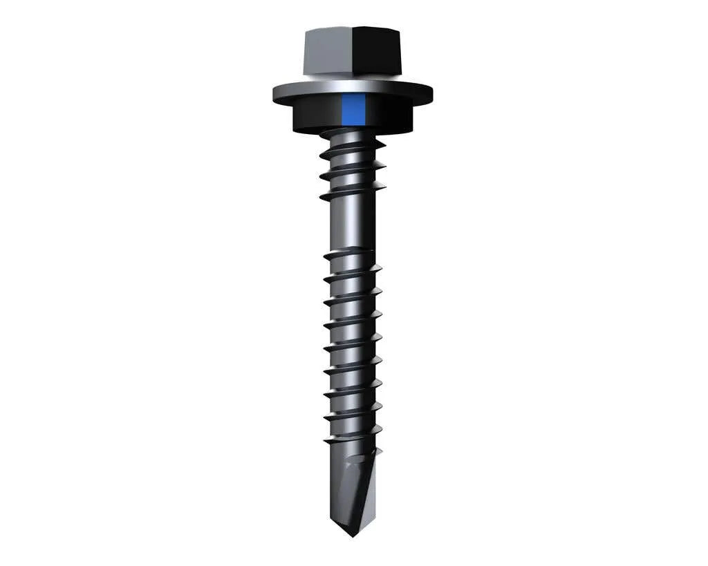 Bremick Screw Hex Head Metal Top Grip B8 with Seal 39mm - Box of 1000