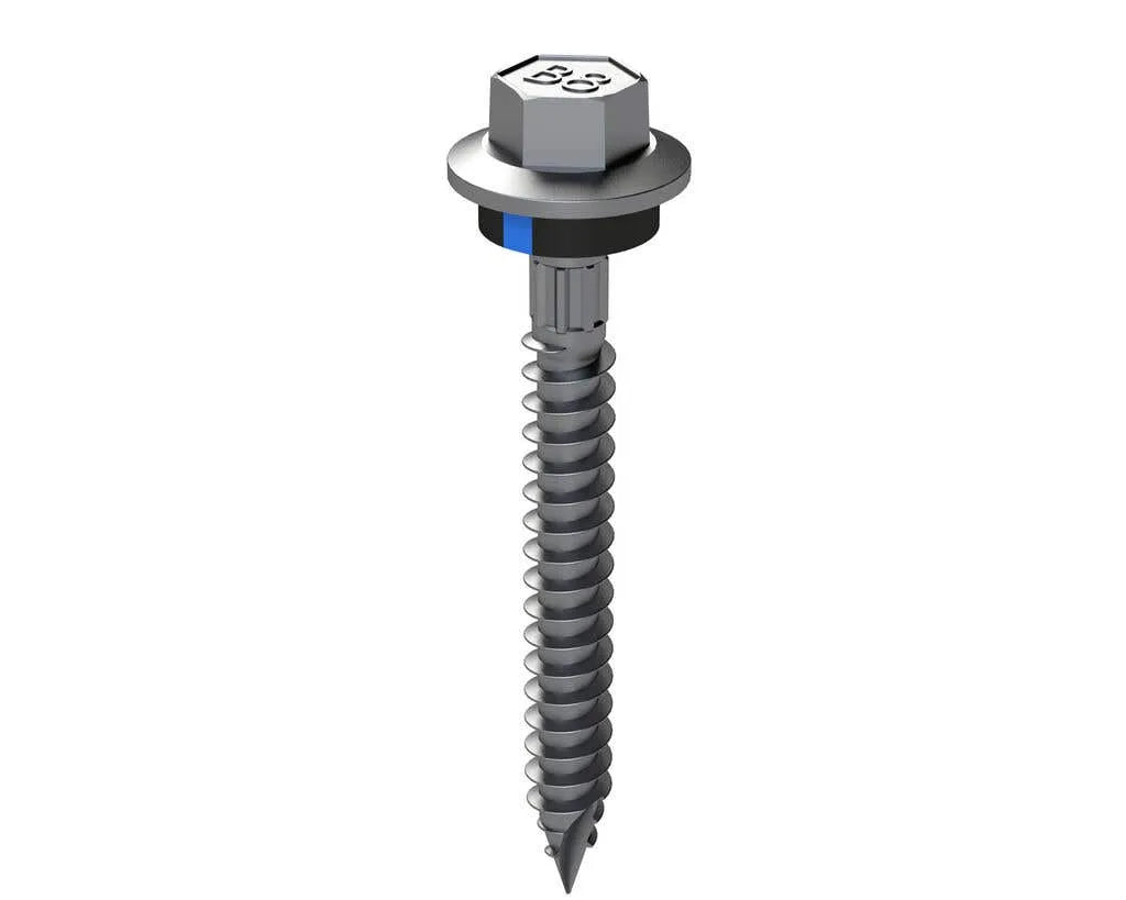 Bremick Screw Hex Head Type 17 B8 with Seal 12G x 50mm Box of 250