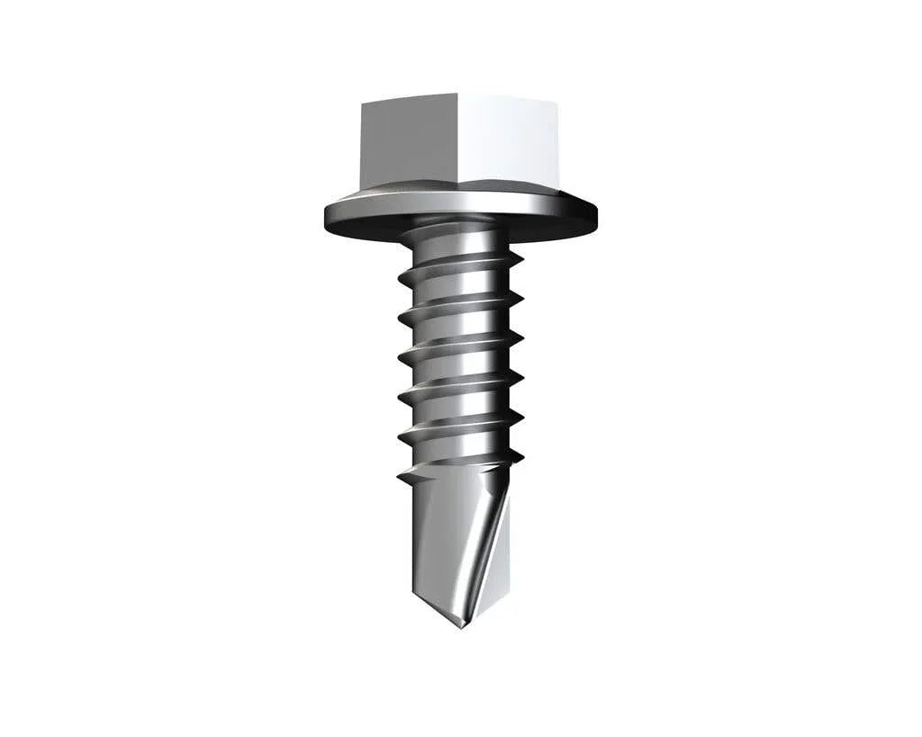 Bremick Screw Hex Metal 10g x 25mm 50 Pack