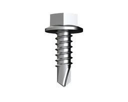 Bremick Screw Hex Metal 10g x 25mm 50 Pack