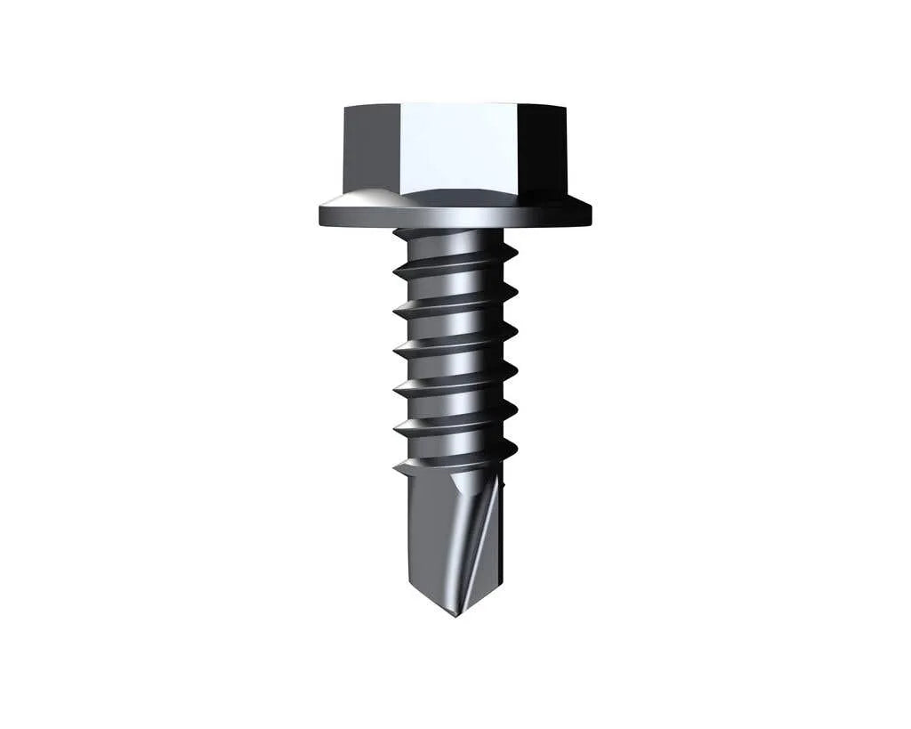 Bremick Screw Hex Metal 10g x 25mm 50 Pack