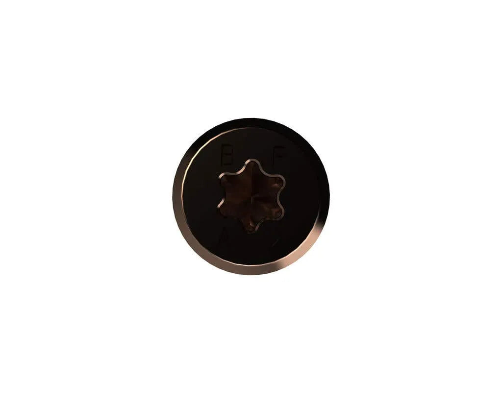 Bremick UltraFast Trim Head Decking Screw T20 SS304 Bronze 10g x 50mm - 100 Pack