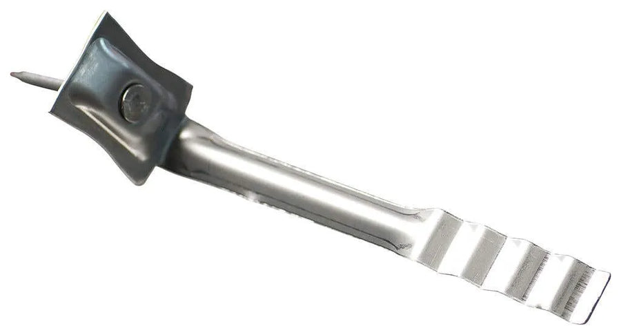 Brick Tie Face Fixing S/Steel Light Duty w/ Nails 150pk
