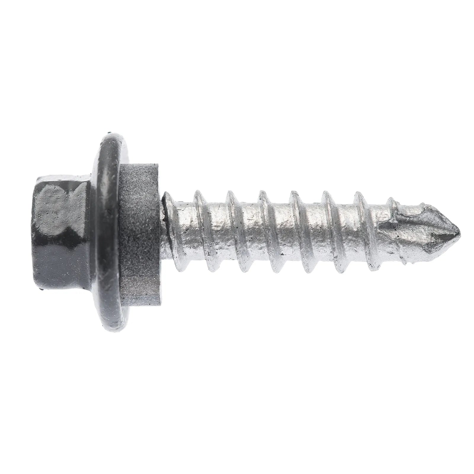 Buildex Roof Zip C4 HexHead Screws M6 x 25 Monument Bx100
