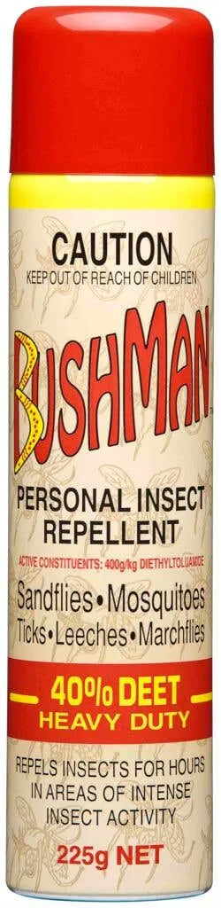 Bushman Ultra Repellent Aerosol 225g