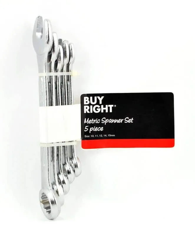 Buy Right Metric Spanner Set - 5 Piece