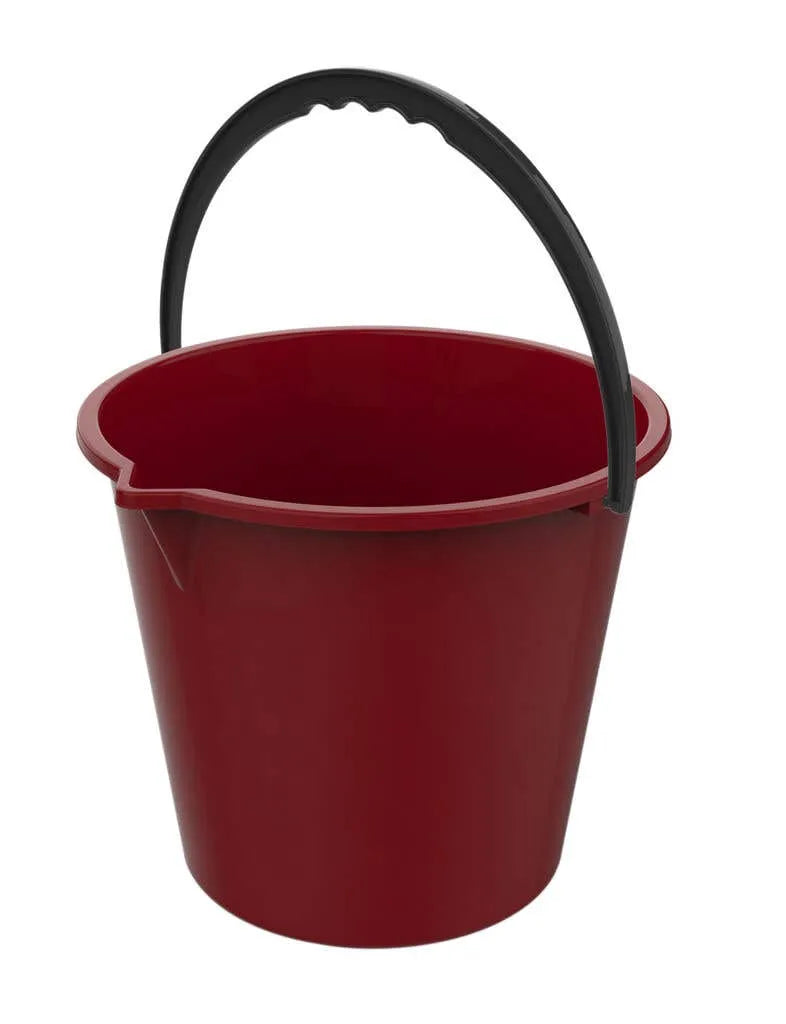 Buy Right Plastic Bucket with Spout Assorted Colours 10L