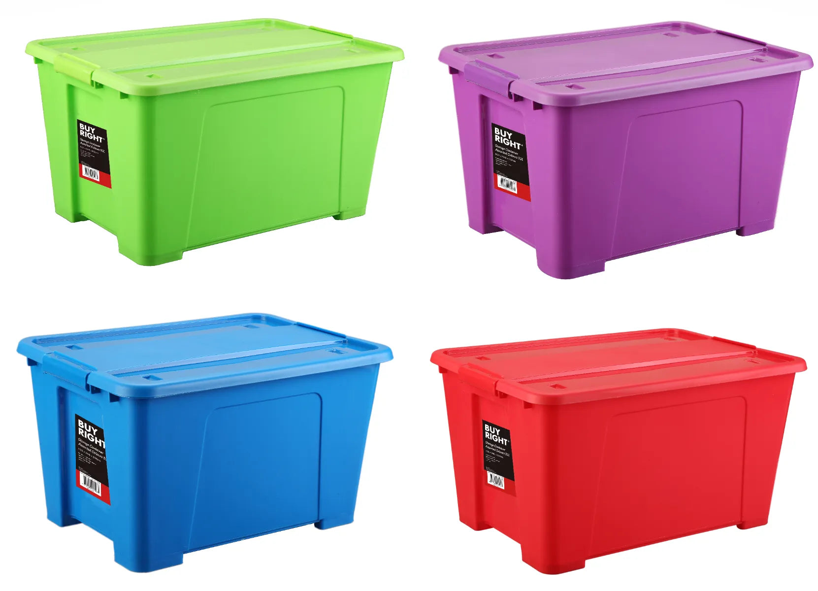 Buy Right Storage Container Assorted Colours