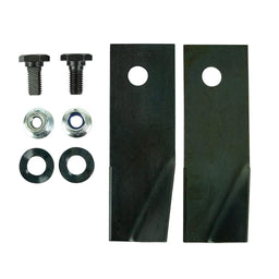 Bynorm Blade & Bolt Set Late Model Masport Flat & Fluted 19"