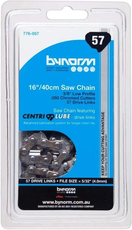 Bynorm Chainsaw Chain .050 57 Drive Links 3/8"Low Profile