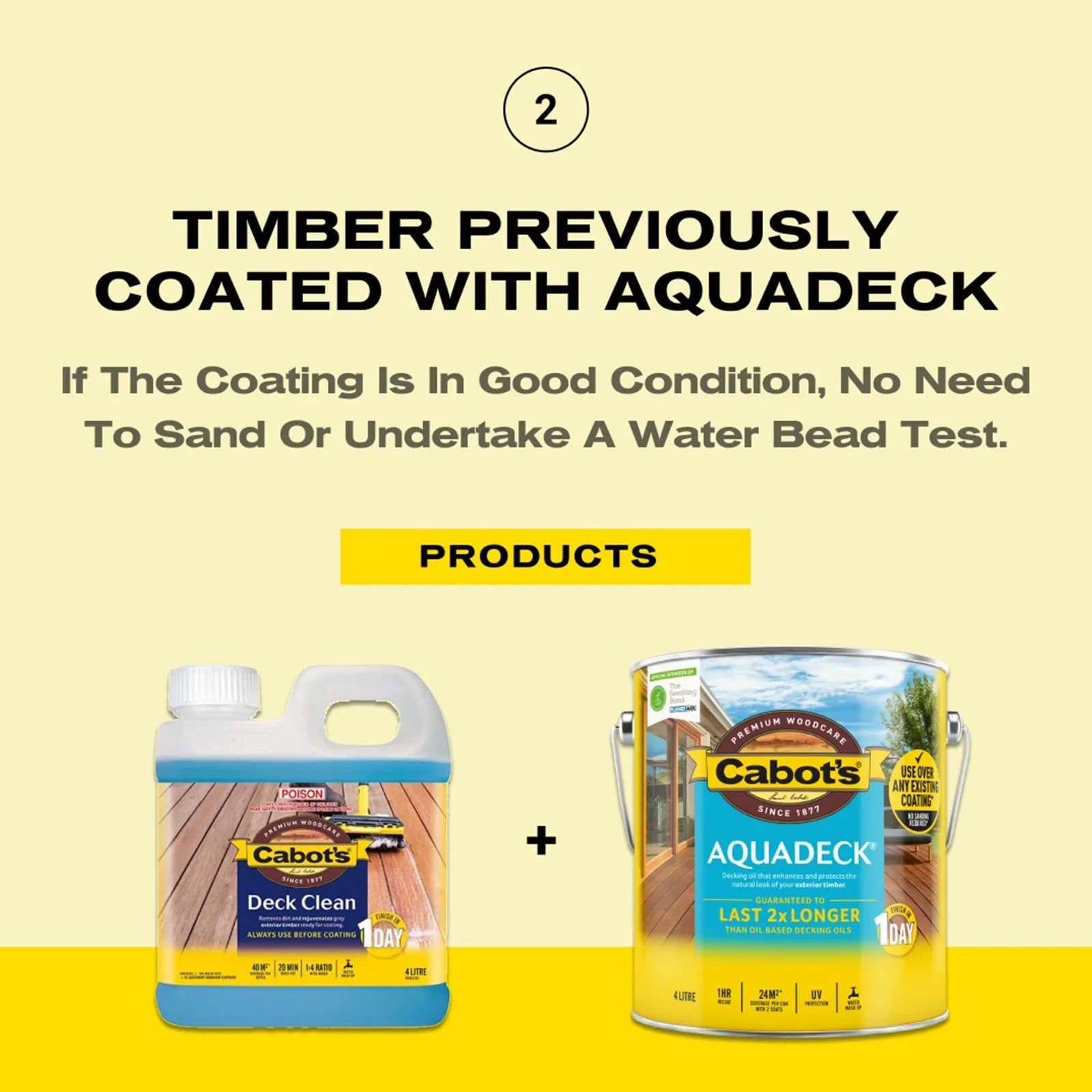 Cabot's 1L Aquadeck Natural Exterior Decking Oil