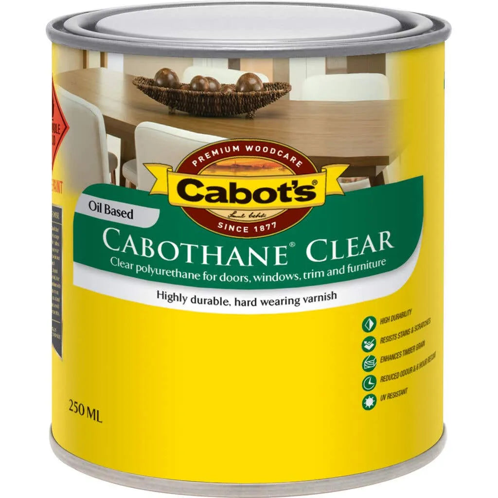 Cabot's Cabothane Oil Based Gloss Clear 250ml