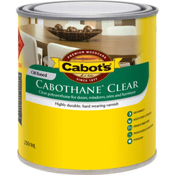 Cabot's Cabothane Oil Based Gloss Clear 250ml