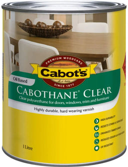 Cabot's Cabothane Oil Based Matt Clear 1L