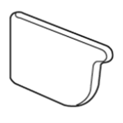 Quad Gutter Hi Front Stop End
