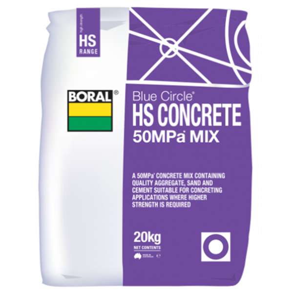 Boral 50MPa Concrete Mix 20kg