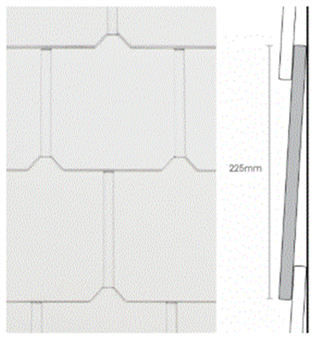 Weathertex Wall Shingles (Plus) 9.5mm 1196 x 225mm Natural