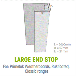 Weathertex Window Surround / End Stop Large 3660mm