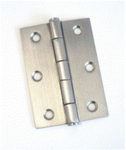 Hinge Butt Loose Pin Satin Stainless Steel 100x75x2.5 Cd2