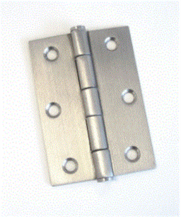 Hinge Butt Loose Pin Satin Stainless Steel 100x75x2.5 Cd2
