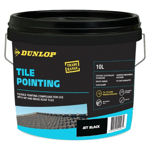 Dunlop Tile Pointing Compound Jet Black 10L