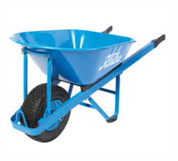 Kelso Wheelbarrow Professional Steel Tray 100L