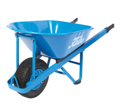 Kelso Wheelbarrow Professional Steel Tray 100L
