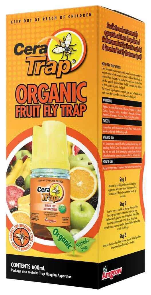 Cera Trap Organic Fruit Fly Trap 600ml