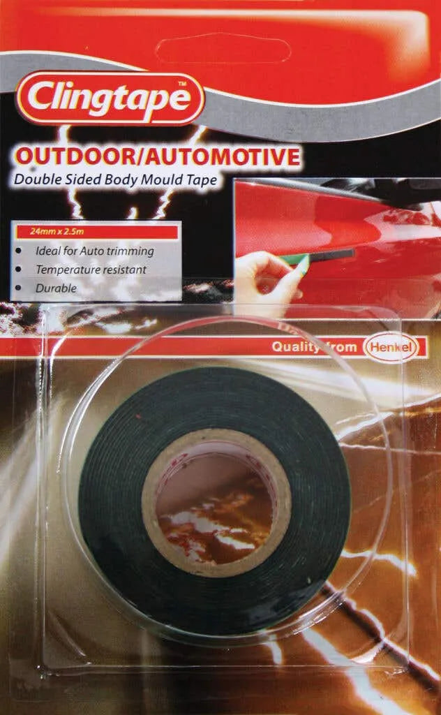 Clingtape Automotive Double Sided Tape 24mm x 2.5m