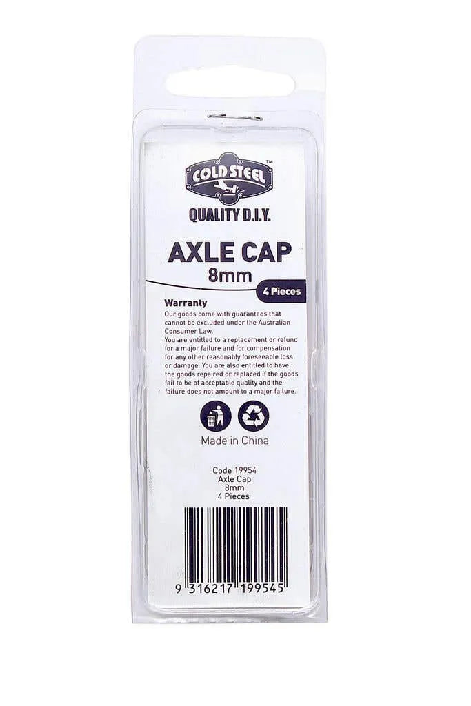 Cold Steel Axle Caps 8mm - 4 Pack