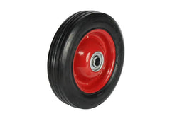 Cold Steel Rubber Wheel with Red Steel Centre 150mm