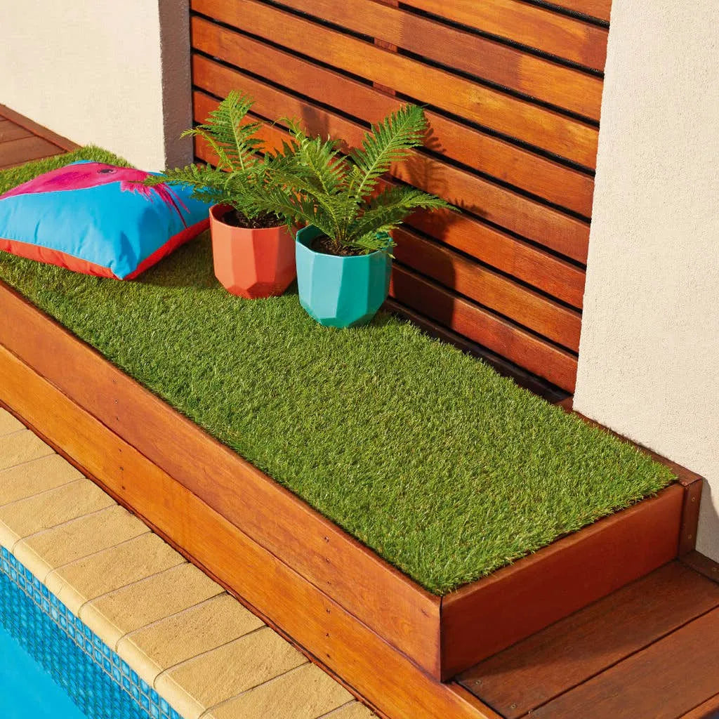Coolaroo Landscape Synthetic Turf Fresh Cut Roll 25mm x 1m x 3m