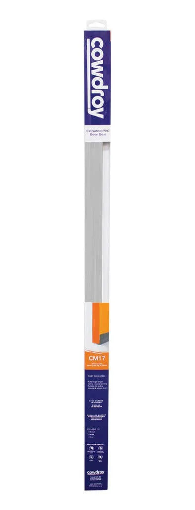Cowdroy Adhesive Door Seal White 915mm