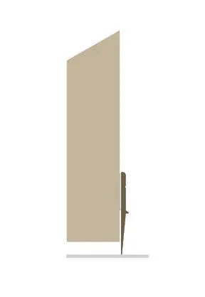 Cowdroy Adhesive Door Seal White 915mm