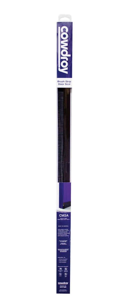 Cowdroy Anodised Brush Strip Door Seal Bronze