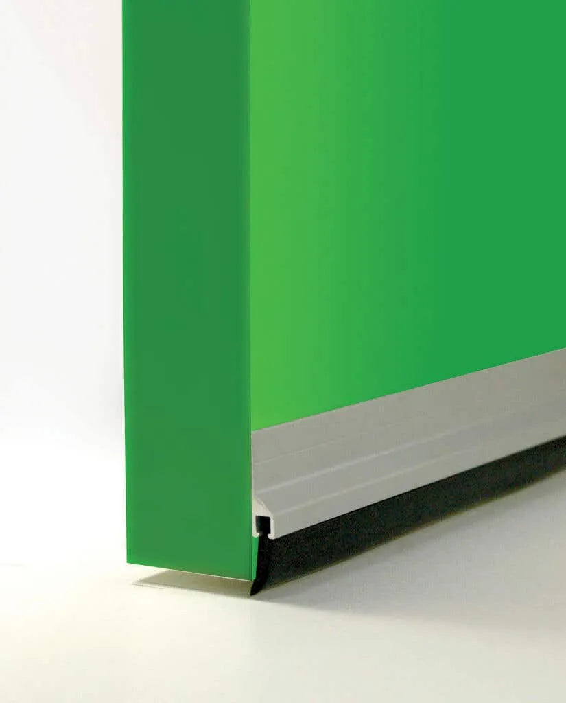 Cowdroy Anodised Rubber Strip Door Seal Clear