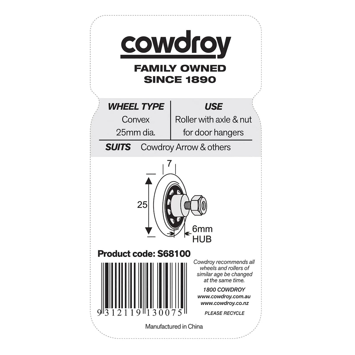 Cowdroy Arrow Wheels