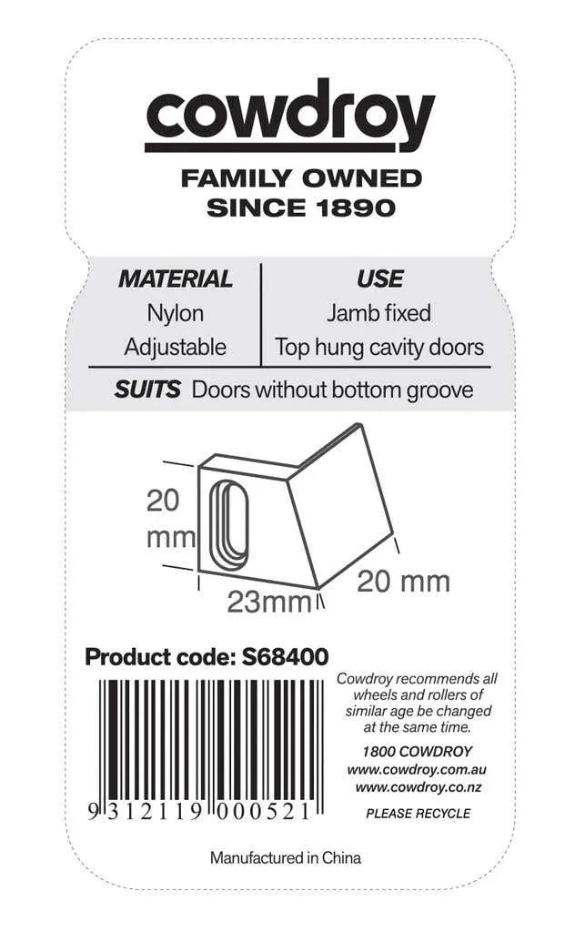 Cowdroy Cavity Door Guide Set