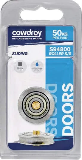 Cowdroy Concave Wheel & Axle 25mm - 2 Pack