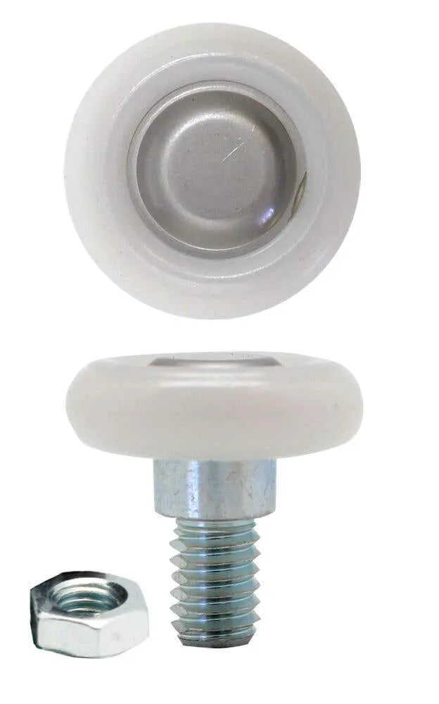 Cowdroy Convex Wheel & Nut 29mm - 2 Pack