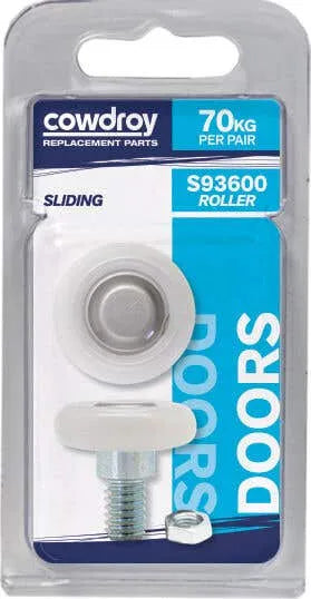 Cowdroy Convex Wheel & Nut 29mm - 2 Pack