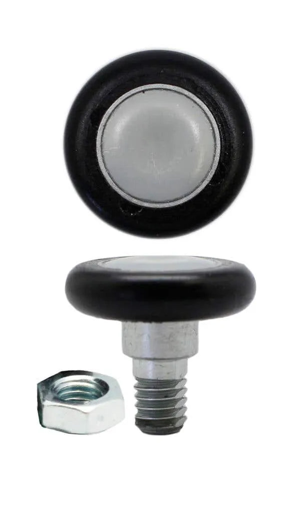 Cowdroy Convex Wheel & Nut 31mm - 2 Pack