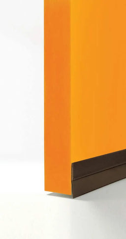 Cowdroy Extruded PVC Door Seal Brown 915mm