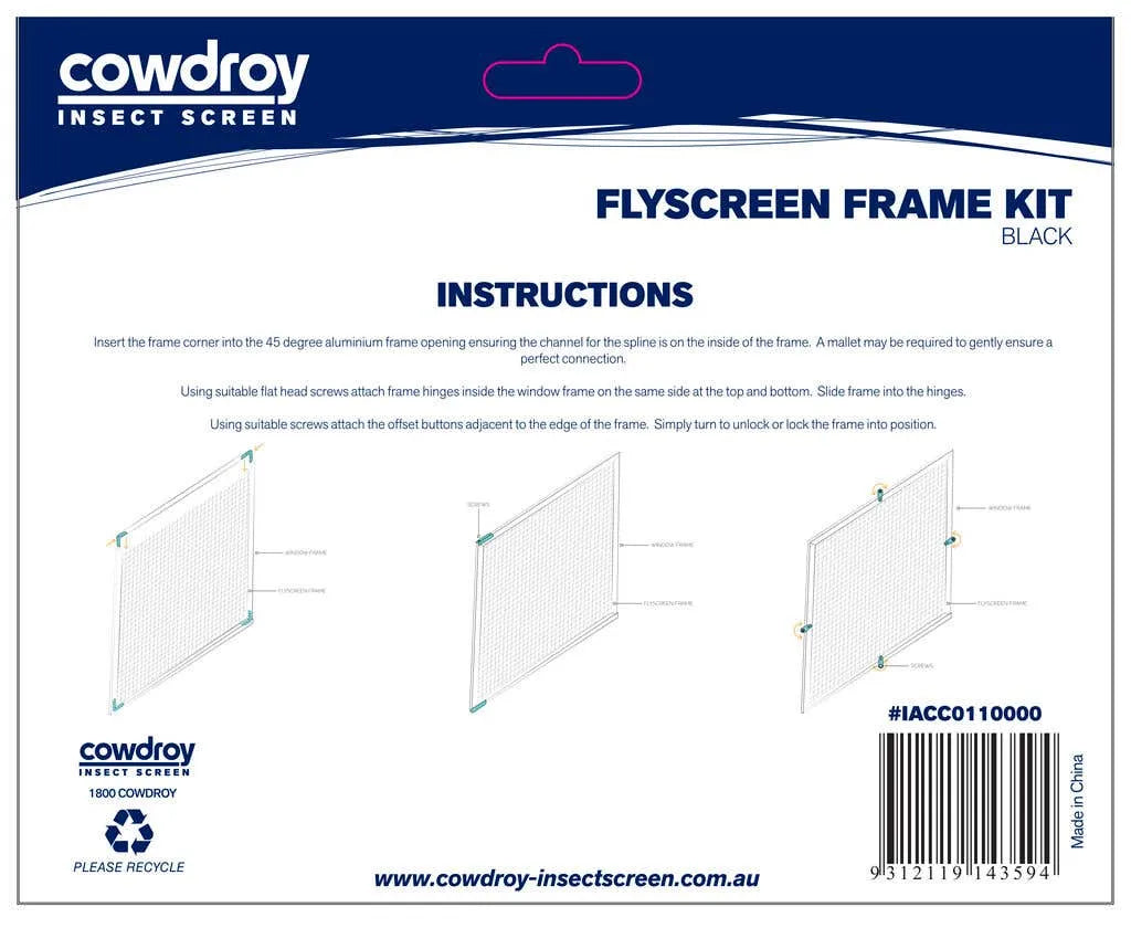 Cowdroy Flyscreen Frame Kit