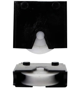 Cowdroy Sheave Concave Wheel 24mm - 2 Pack