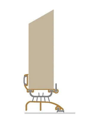 Cowdroy Weather Proof Door Seal Clear