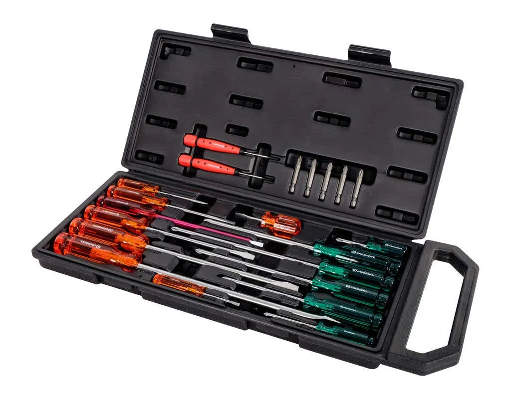 Crescent Acetate Screwdriver Set - 21 Piece