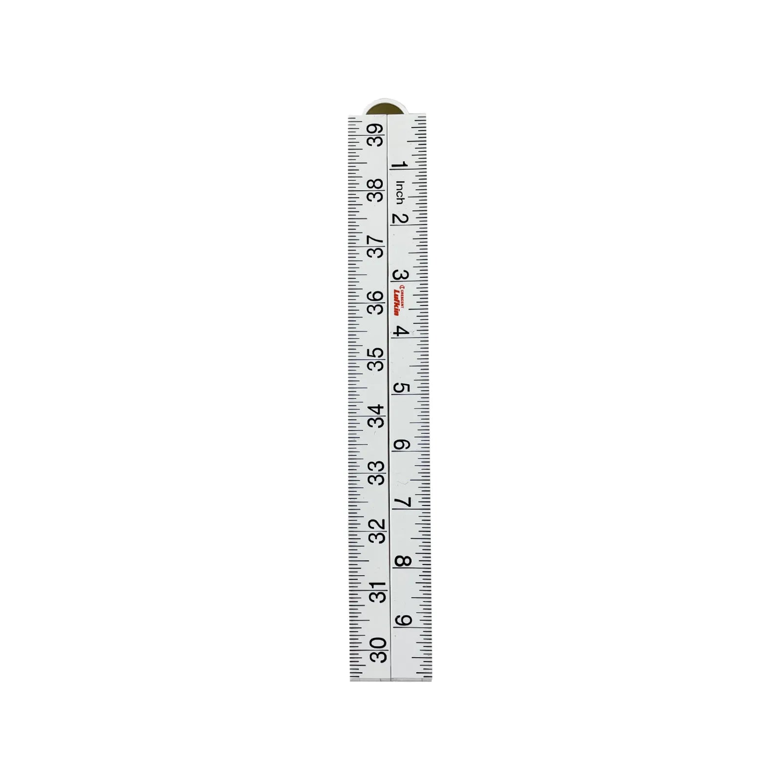 Crescent Lufkin 4 Fold Bevelled Edge Folding Ruler White 39" 1m