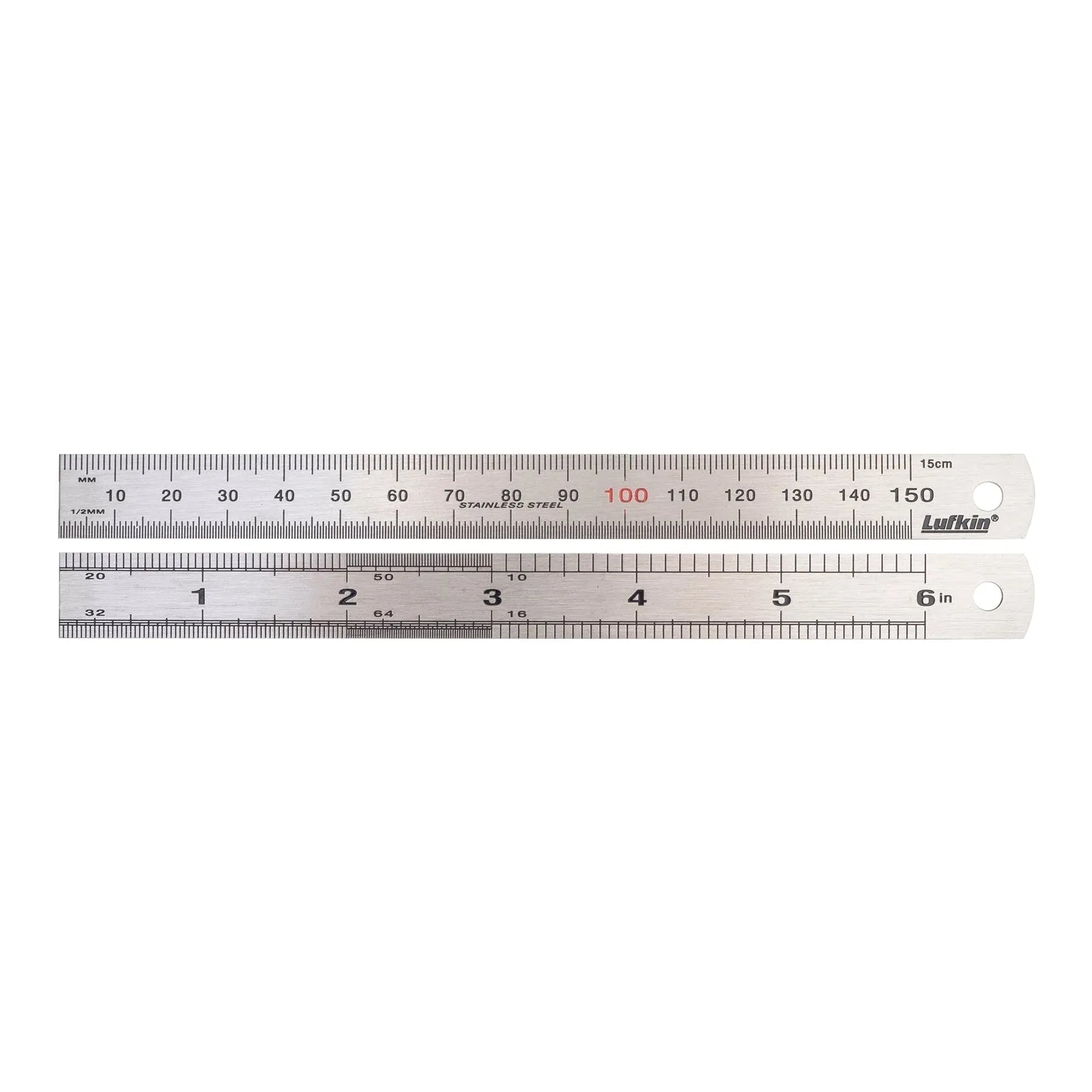 Crescent Lufkin Ruler Stainless Steel 150mm